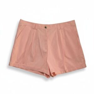 ASOS Peach Bermuda Shorts Tailored High-Waisted Size 14